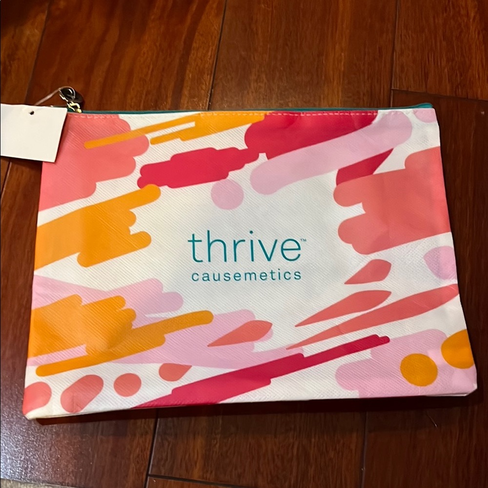 Thrive Causemetics Colorful Cosmetic Bag